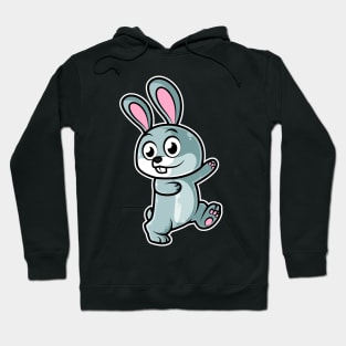 Bunny Rabbit Dancer - Dance for kids Kawaii Neko Anime graphic Hoodie